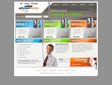 Tablet Screenshot of agbargainhosting.com